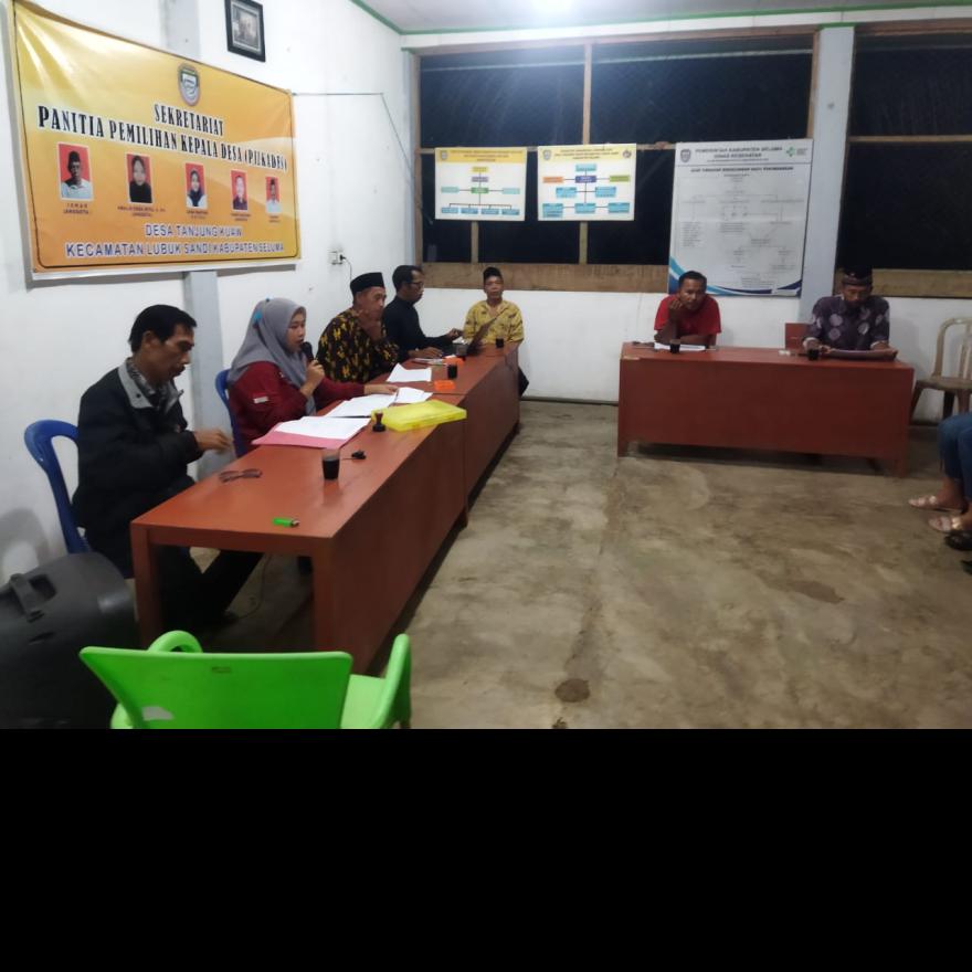 MUSYAWARAH PEMBAHASAN DAN PENETAPAN DPT PEMILIHAN KEPALA DESA